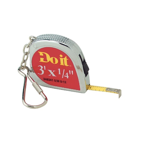 All-Source 3 Ft. Key Ring Tape Measure 348341